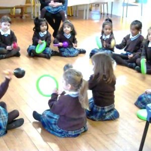 Early Years singing Christmas favourites