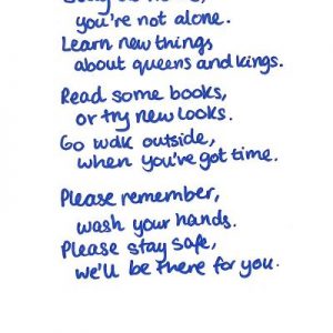 Stay at home poem