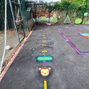 Braeside-School-Hurdles-Playground-Marking
