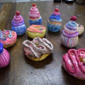 Year 4 clay cupcakes