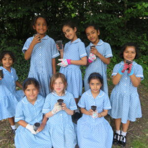 Smiling students