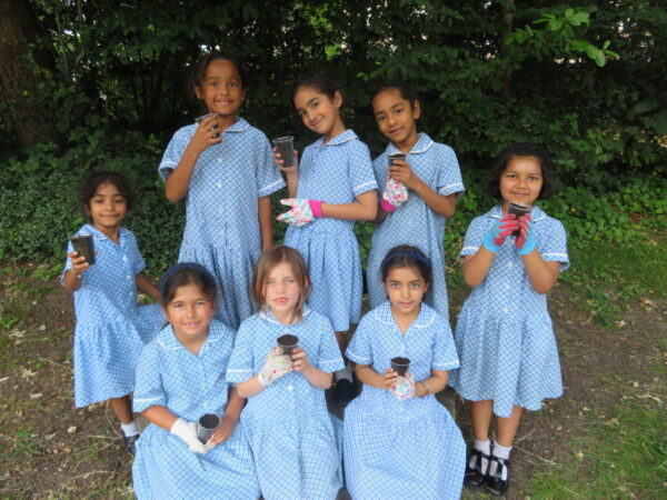 Smiling students